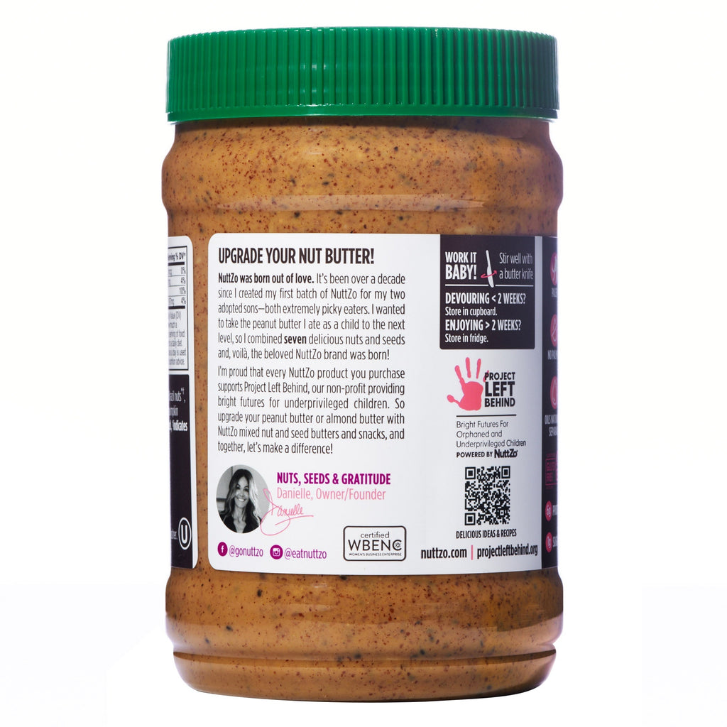 NuttZo Organic Mixed Nut and Seed Butter, 26 oz