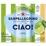 San Pellegrino Ciao! Sparkling Water, Assorted Flavor, 11.15 fl oz