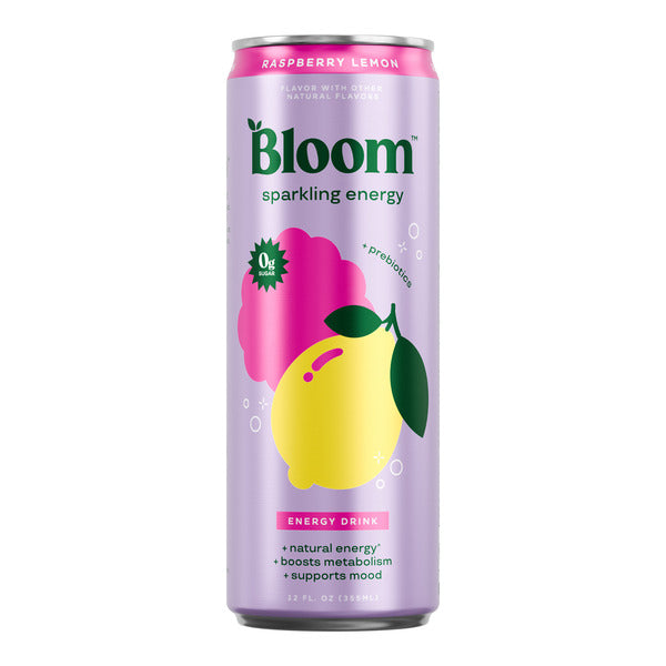Bloom Sparkling Energy Drink, Assorted Flavor, 12 fl oz