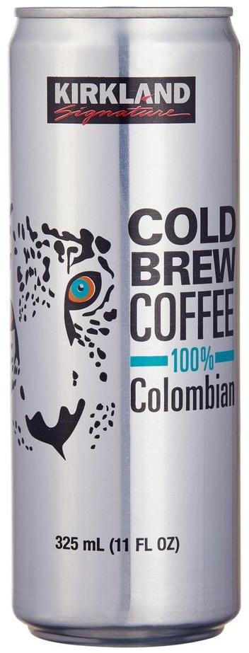 Kirkland Signature Colombian Cold Brew Coffee, 11 fl oz