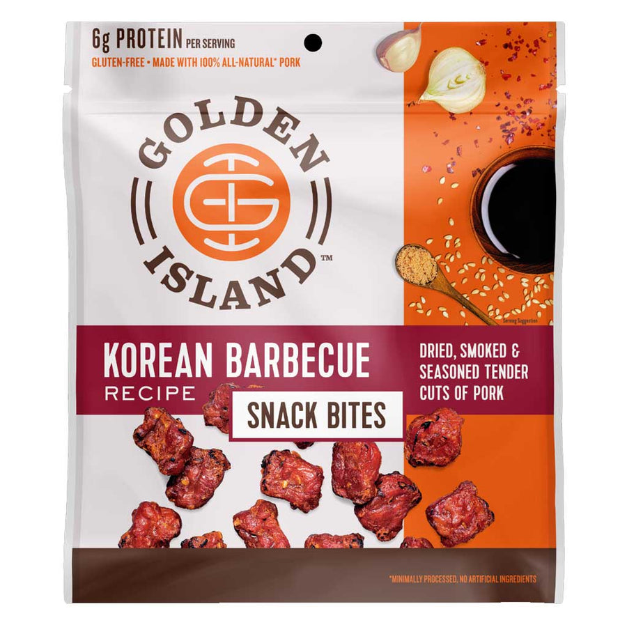 Golden Island Korean Barbecue Pork Snack Bites, 1.5 oz