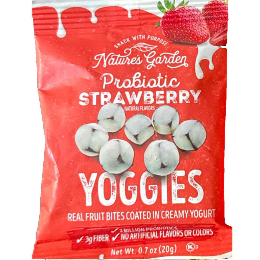 Nature's Garden Probiotic Strawberry Yoggies, 0.7 oz