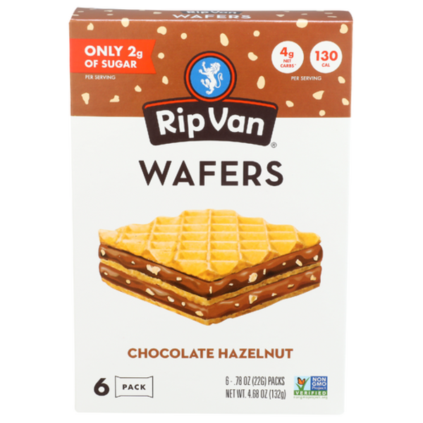 Rip Van Wafers, Chocolate Hazelnut, 24-count