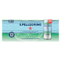 S.Pellegrino Sparkling Natural Mineral Water, 16.9 fl oz, 24-count
