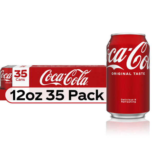 Coca-Cola Classic, 12 fl oz, 35-count