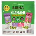 Biena Crispy Roasted Edamame Variety Pack, 1.05 oz, 24-count