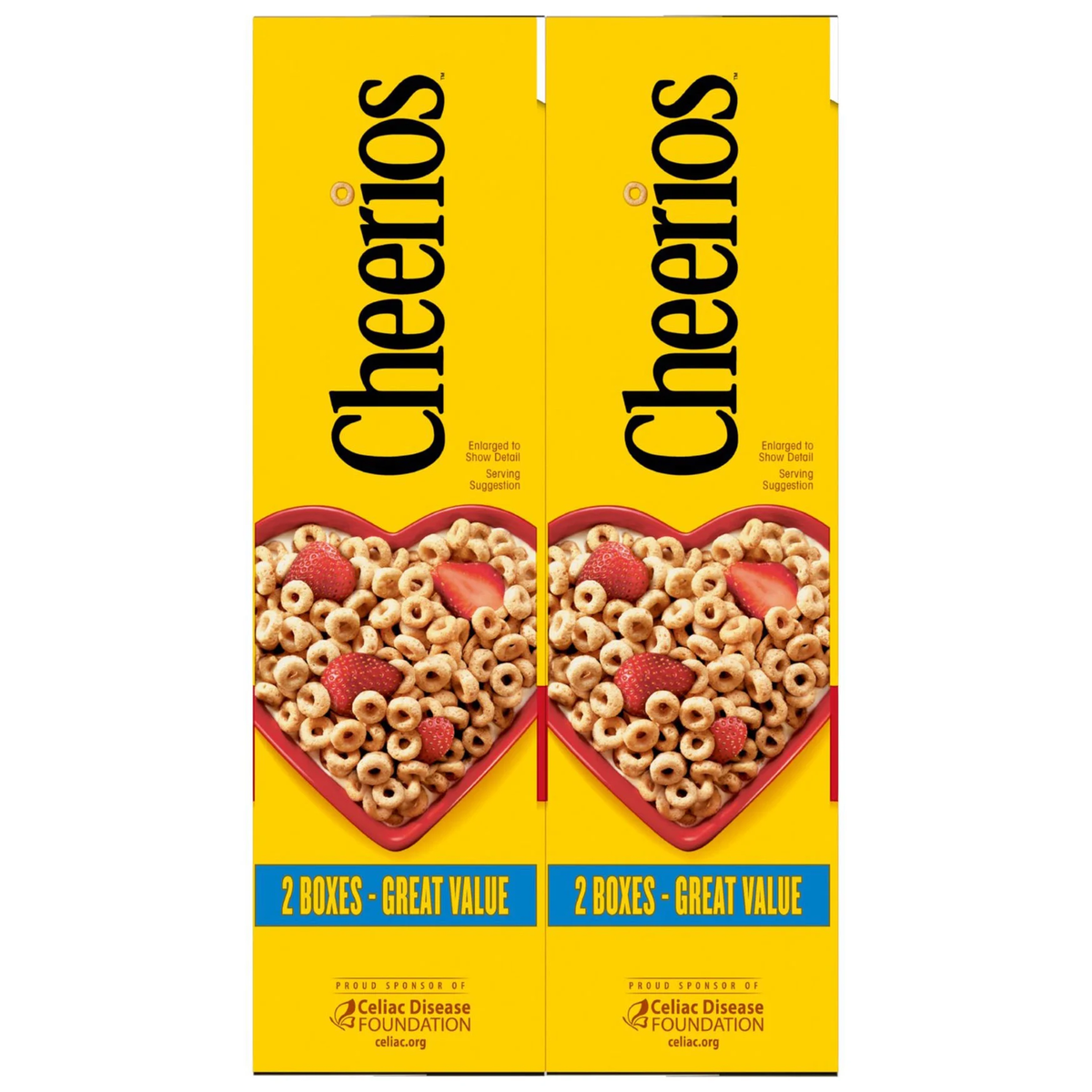 General Mills, Cheerios Cereal, 20.35 oz, 2-Count