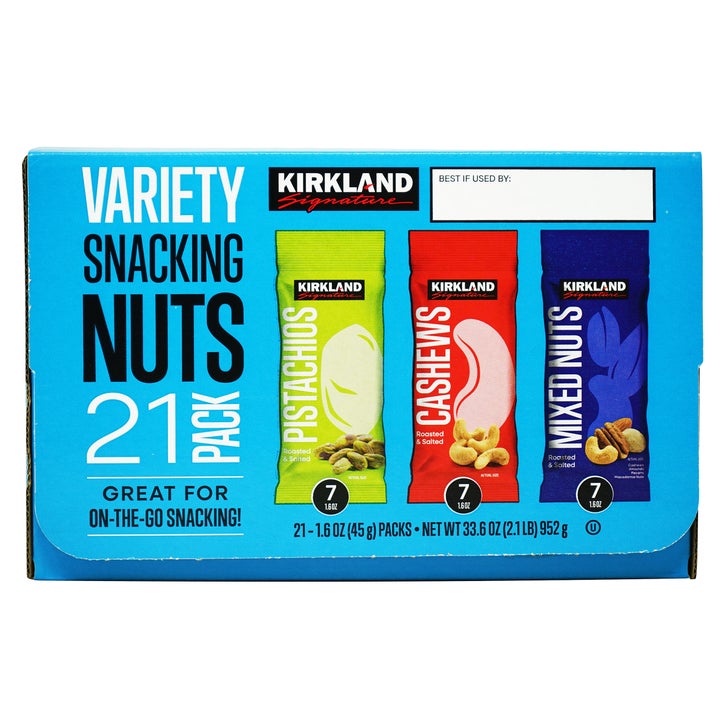 Snacking Nuts Variety Pack, 1.6 oz, 21-count