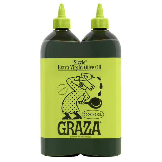 Graza Sizzle Extra Virgin Olive Oil, 750 ml, 2-count