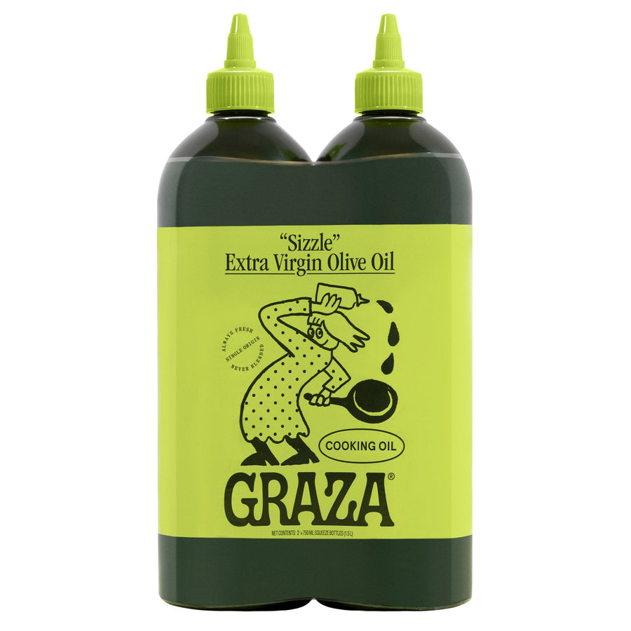 Graza Sizzle Extra Virgin Olive Oil, 750 ml, 2-count