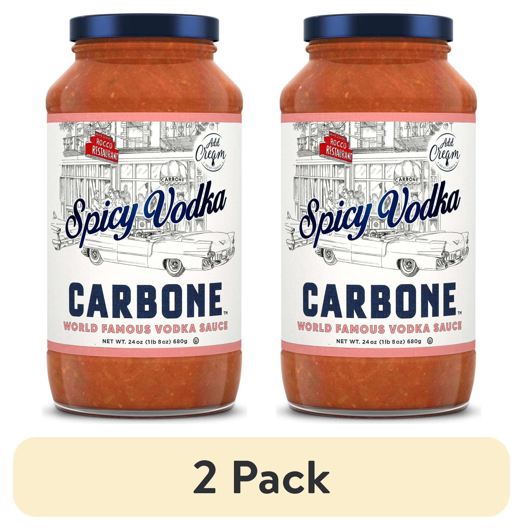Carbone Spicy Vodka Sauce, 32 oz, 2-count