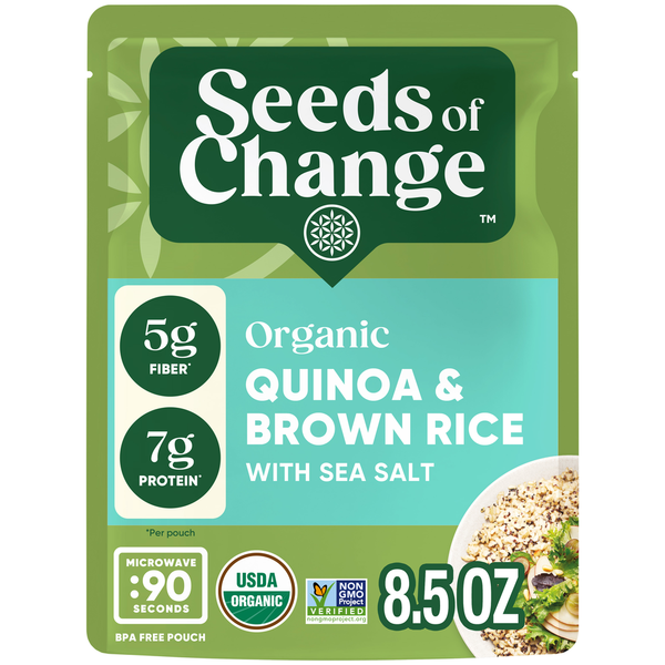 Seeds of Change Organic Quinoa and Brown Rice, 8.5 oz, 6 ct