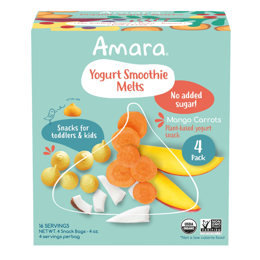 Amara Organic Yogurt Smoothie Melts, Assorted Flavor, 1 oz