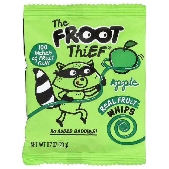 Froot Thief Real Fruit Whips, .7 oz, 20-pack