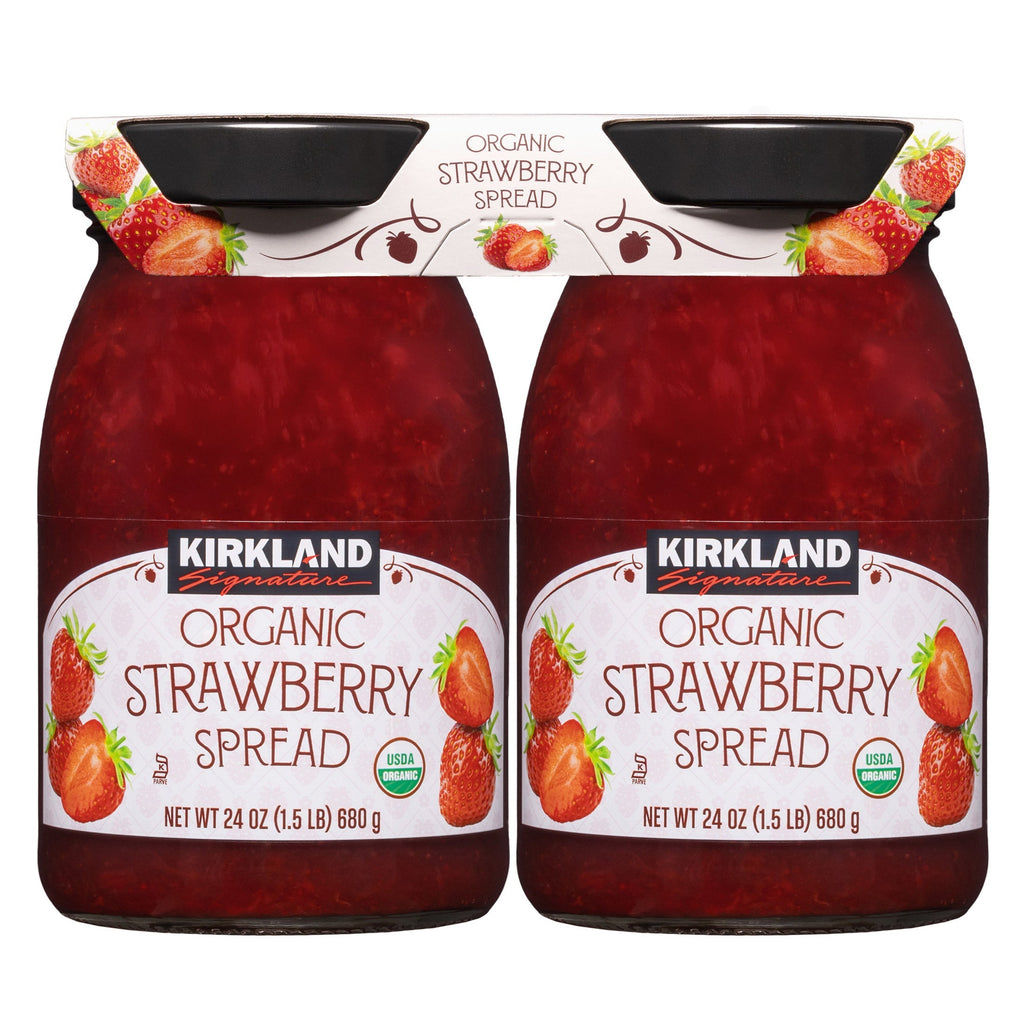 Organic Strawberry Spread, 24 oz, 2 ct