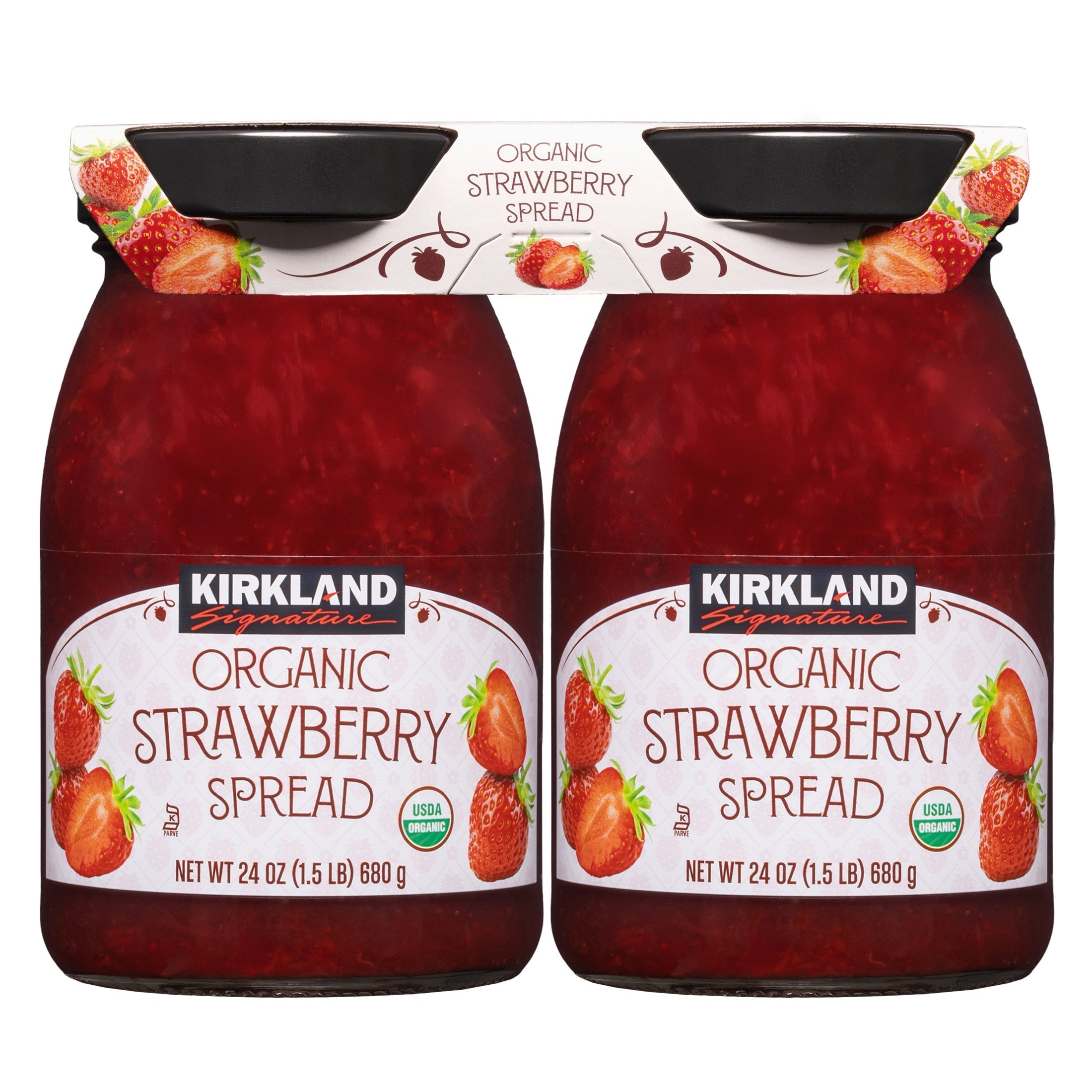 Organic Strawberry Spread, 24 oz, 2 ct