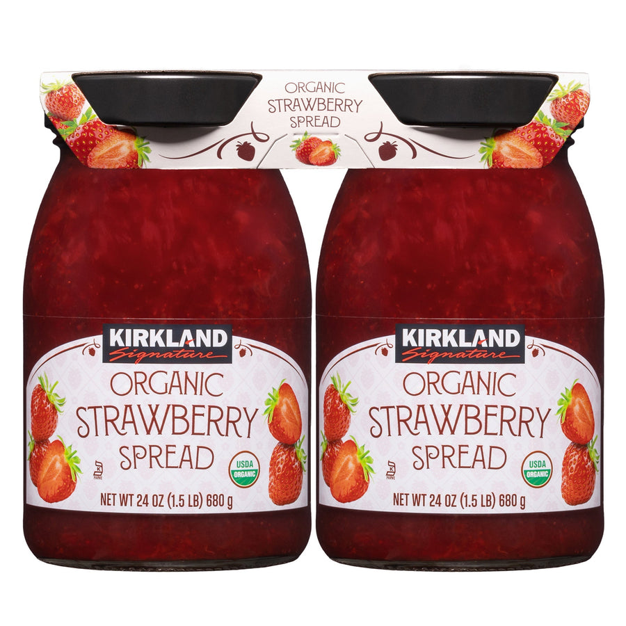 Organic Strawberry Spread, 24 oz, 2 ct