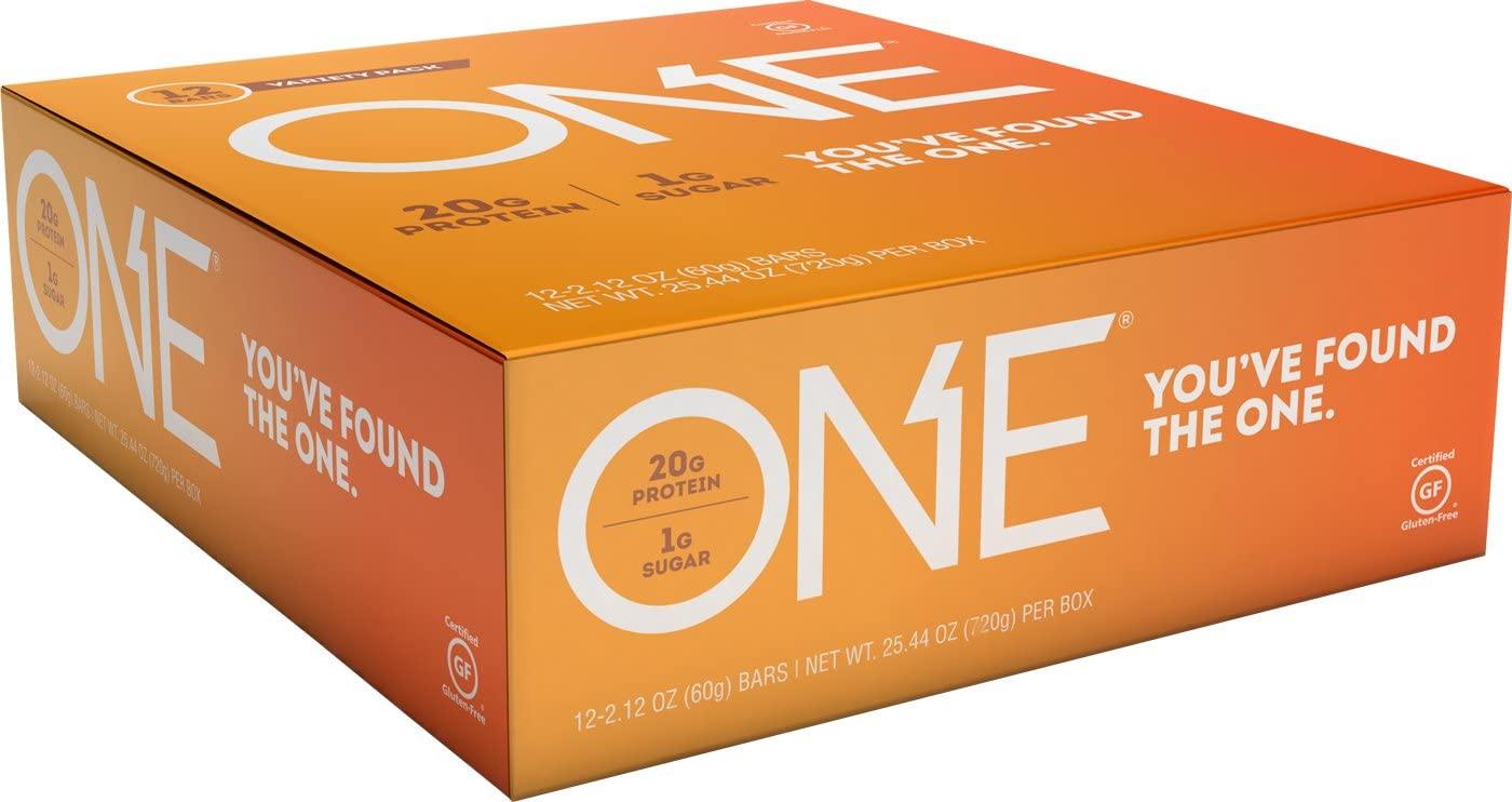 ONE Protein Bar, Variety Pack, 2.12 oz, 16 ct