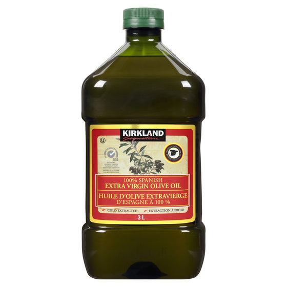 100% Spanish Extra Virgin Olive Oil, 3 Liter