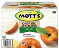 Mott's, Organic Apple Sauce, 3.9 oz, 36-Count