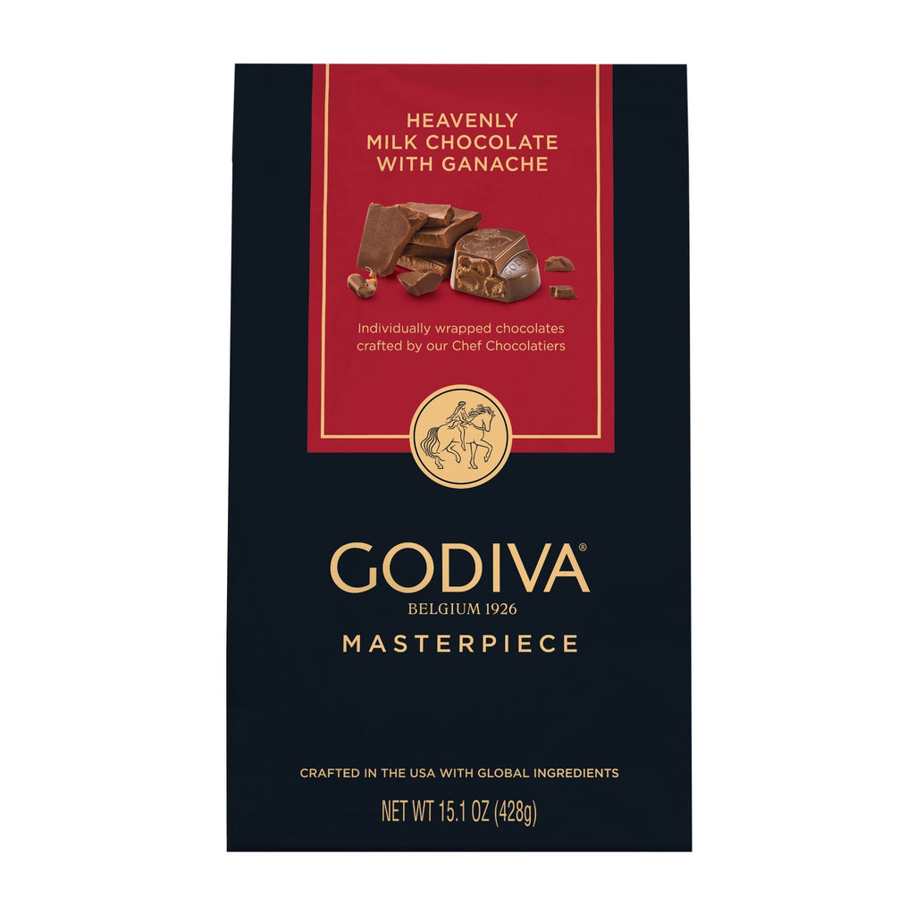 Godiva Ganache Masterpiece Milk Chocolate, 15.1 oz