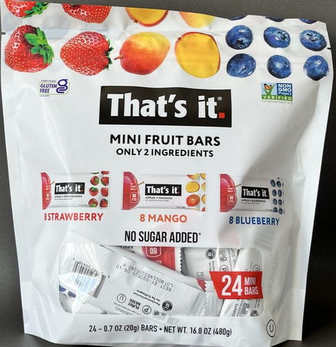 That's it Mini Fruit Bars, 24-count