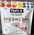 That's it Mini Fruit Bars, 24-count