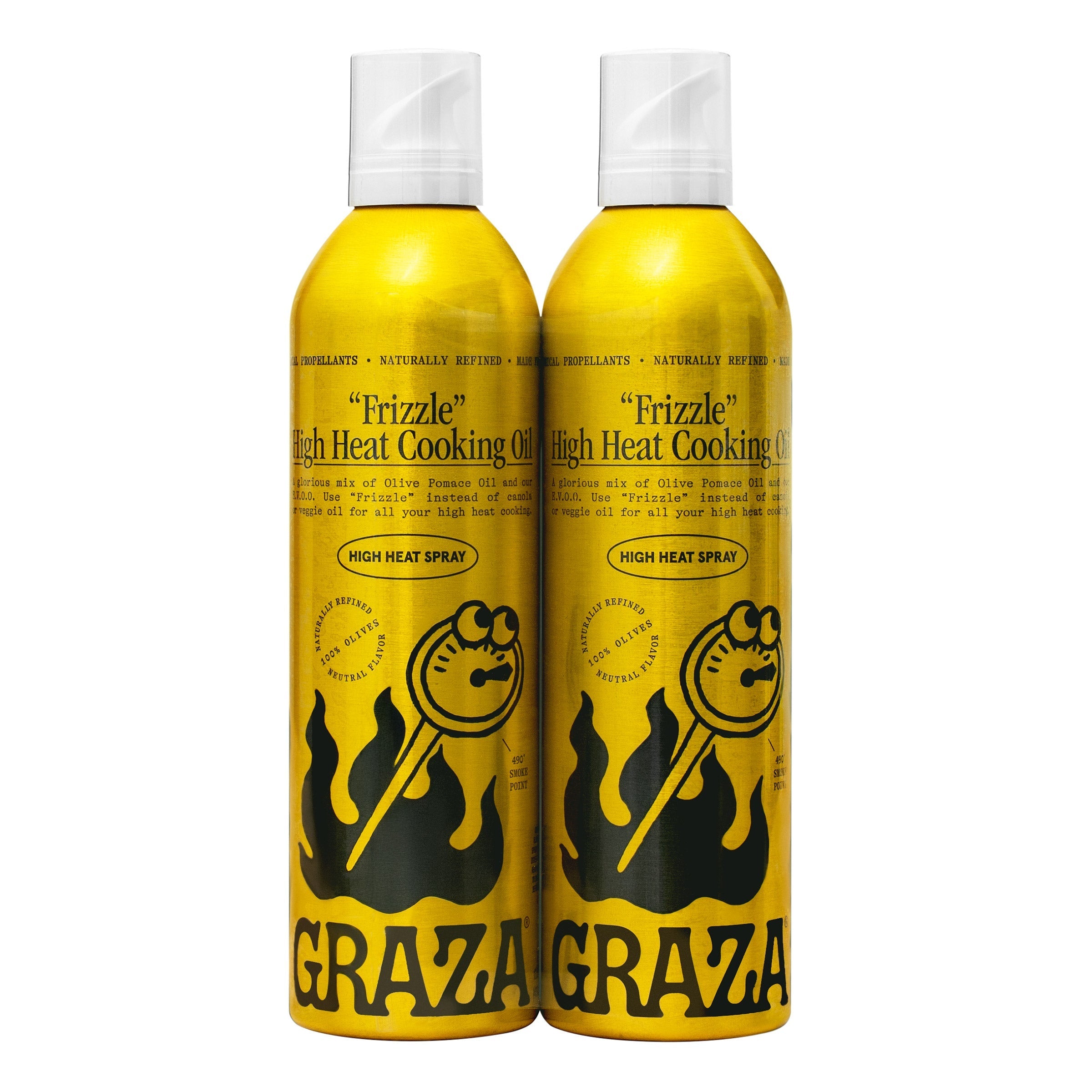 Graza Frizzle Cooking Spray, 13.5 oz, 2-count