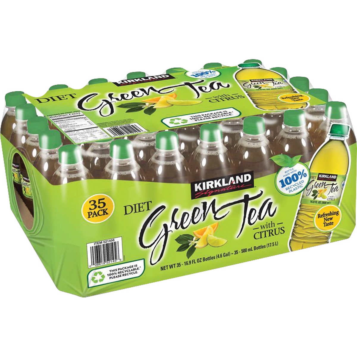 Diet Green Tea, Citrus, 16.9 fl oz, 35 ct