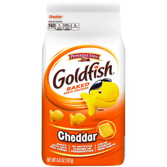 Goldfish Baked Snack Crackers, Cheddar, 66 oz
