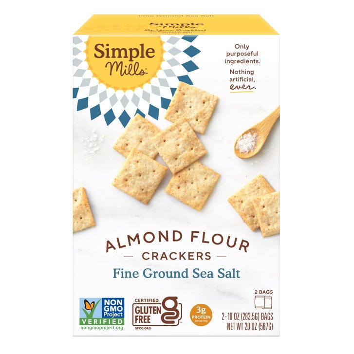 Simple Mills Almond Flour Sea Salt Crackers, 10 oz