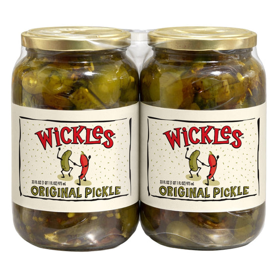Wickles Original Pickles, 33 fl oz, 2-count