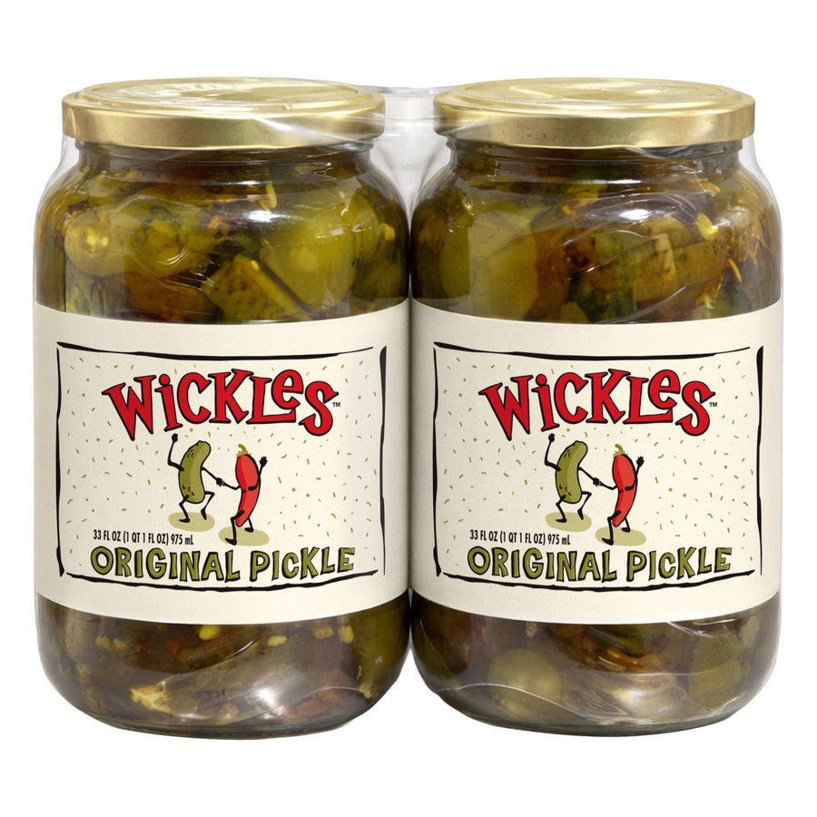 Wickles Original Pickles, 33 fl oz, 2-count