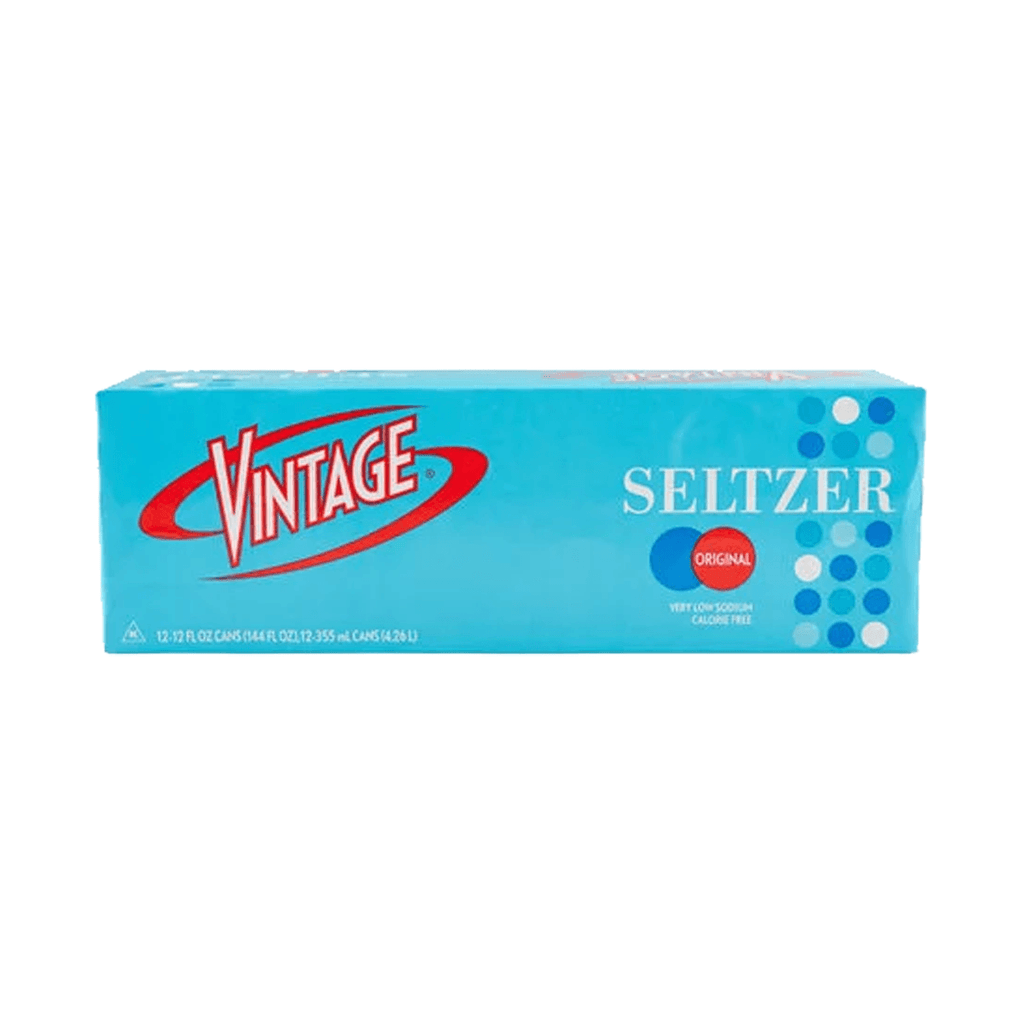 Vintage Seltzer Water, 33.8 fl oz, 12-count