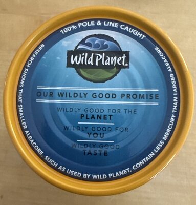 Wild Planet, Albacore Wild Tuna, 5 oz, 6-Count